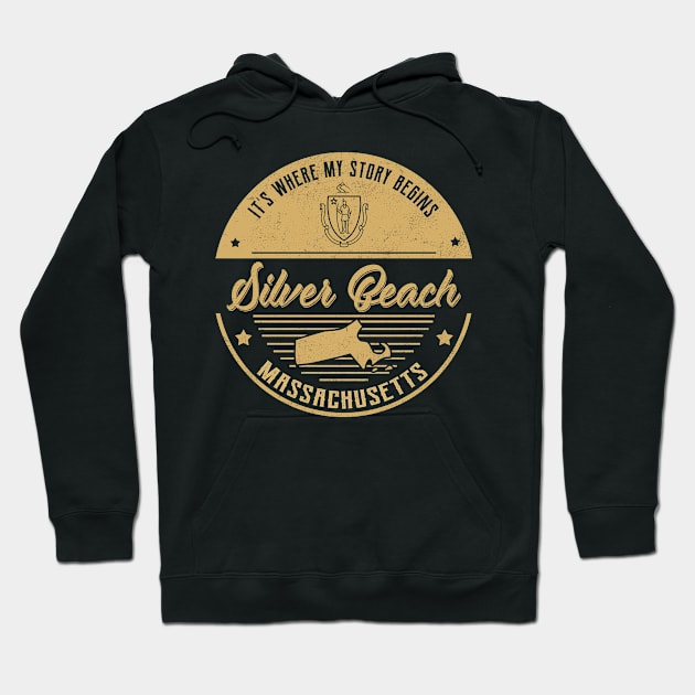 Silver Beach Massachusetts It's Where my story begins Hoodie by ReneeCummings